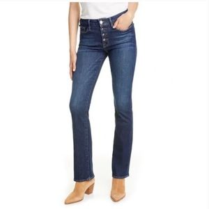 FRAME le mini boot cut jeans button fly size 26